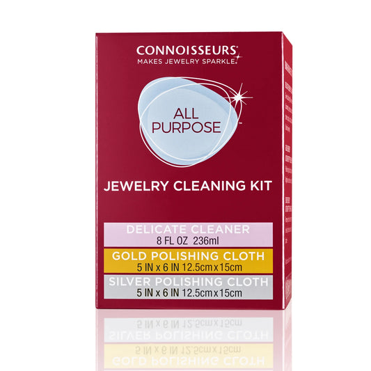 All-Purpose Jewelry Cleaning Kit, Cleans Gold and Silver Jewelry and All Gemstone S,3 Ct